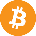 The orange and white Bitcoin logo and more public domain images can be found at https://en.bitcoin.it/wiki/Promotional_graphics